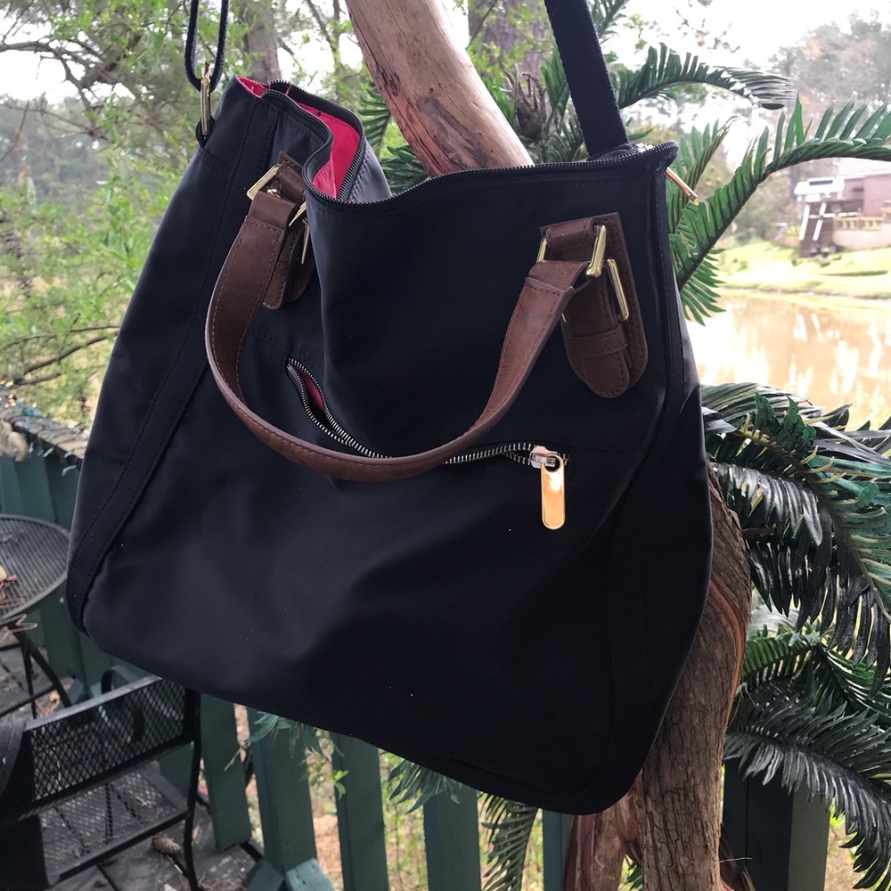 Banana Republic Black Bag.